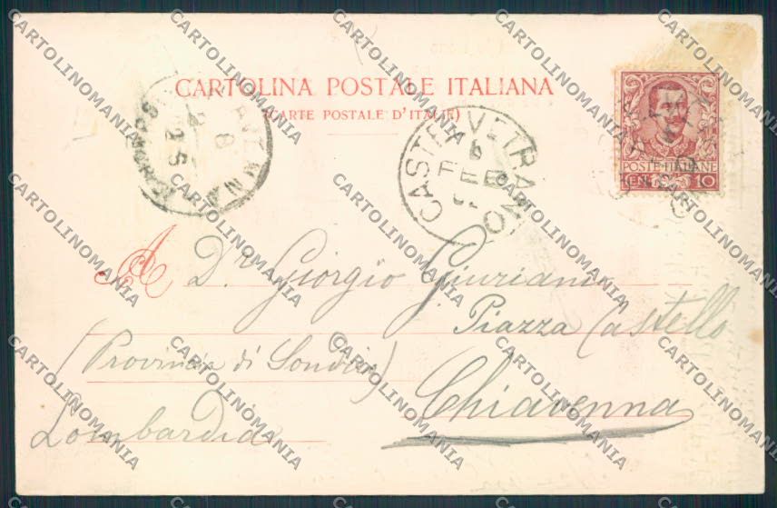 Trapani Castelvetrano cartolina MV7074 – retro