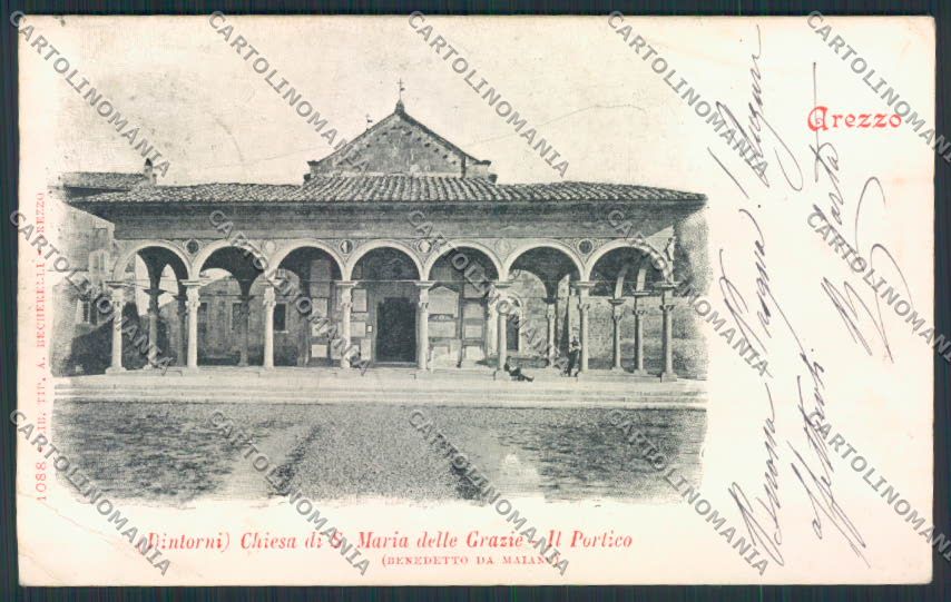 Arezzo Città PIEGHINE cartolina MV7094 – fronte