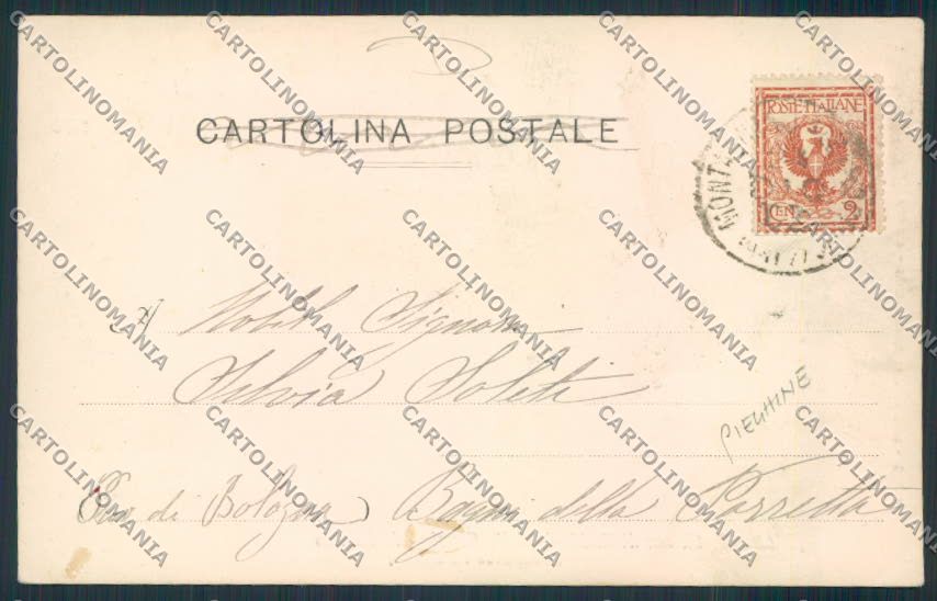 Arezzo Città PIEGHINE cartolina MV7094 – retro