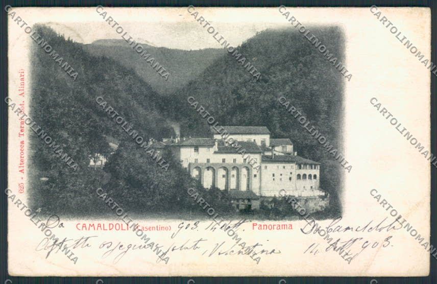 Arezzo Camaldoli PIEGHINE cartolina MV7174 – fronte