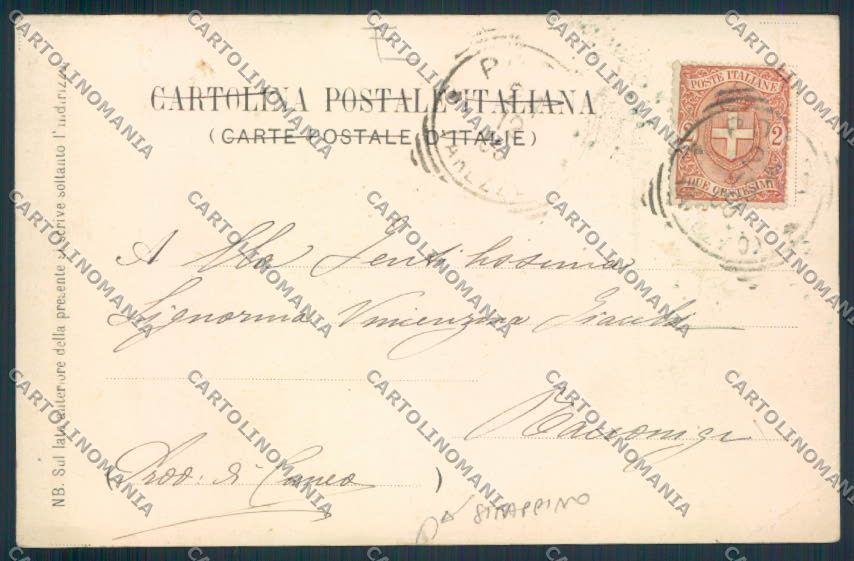 Arezzo Camaldoli STRAPPINO cartolina MV7181 – retro