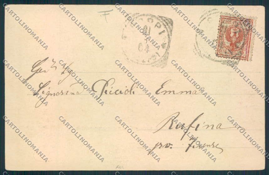 Arezzo Poppi cartolina MV7185 – retro