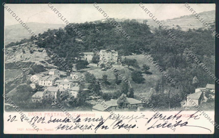 Arezzo Badia Prataglia cartolina MV7193 – fronte