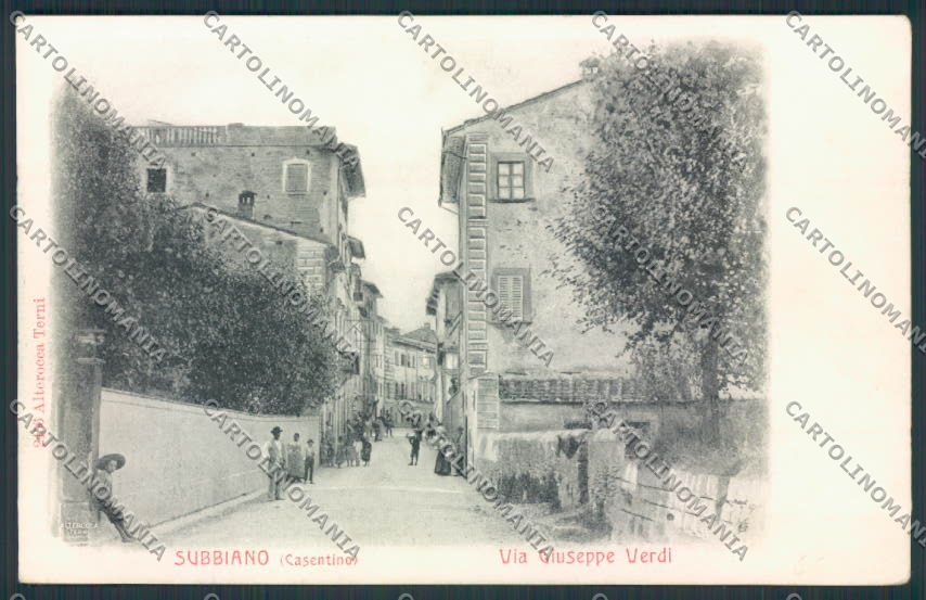 Arezzo Subbiano cartolina MV7228 – fronte