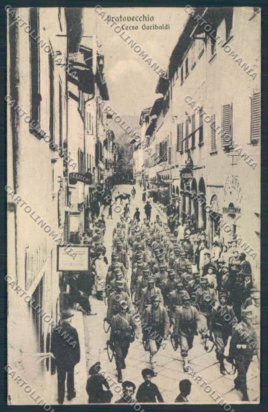 Arezzo Pratovecchio PIEGA ANGOLO cartolina MV7242 – fronte