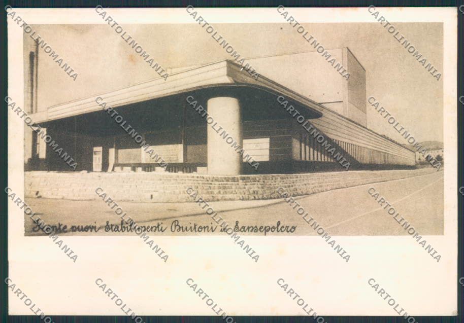 Arezzo San Sepolcro Buitoni FG cartolina MV7263 – fronte
