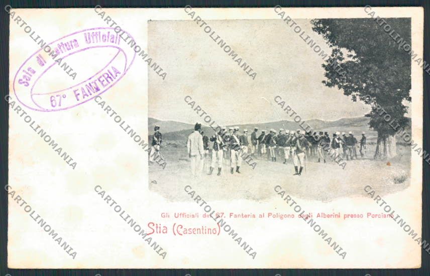 Arezzo Stia Poligono Porciano cartolina MV7272 – fronte