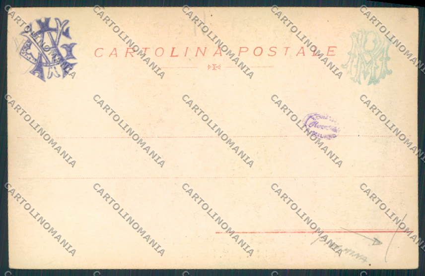 Arezzo Stia Fanteria PIEGHINA cartolina MV7281 – retro