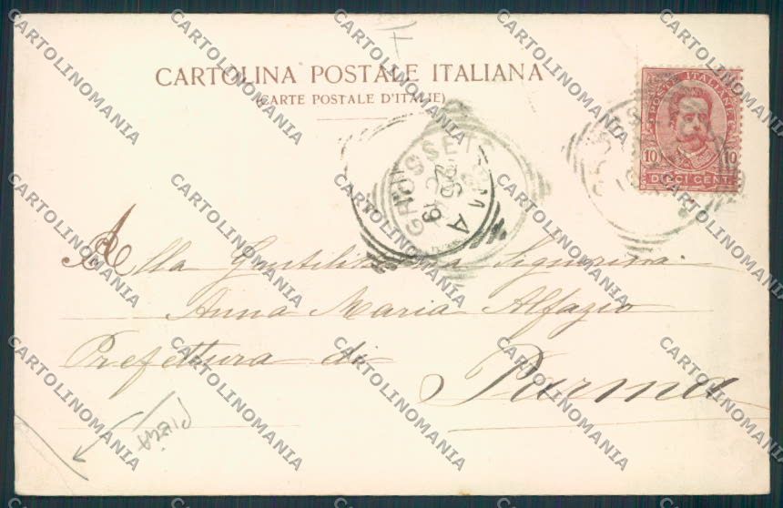 Grosseto Città PIEGA cartolina MV7290 – retro