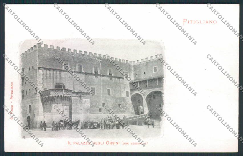 Grosseto Pitigliano cartolina MV7320 – fronte