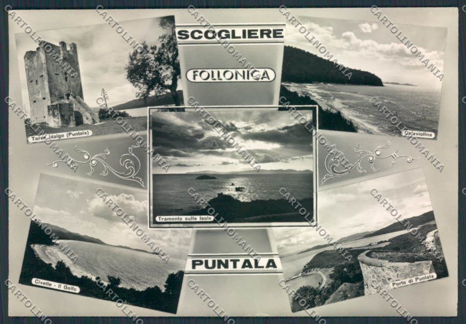 Grosseto Follonica Puntala Foto FG cartolina MV7339 – fronte