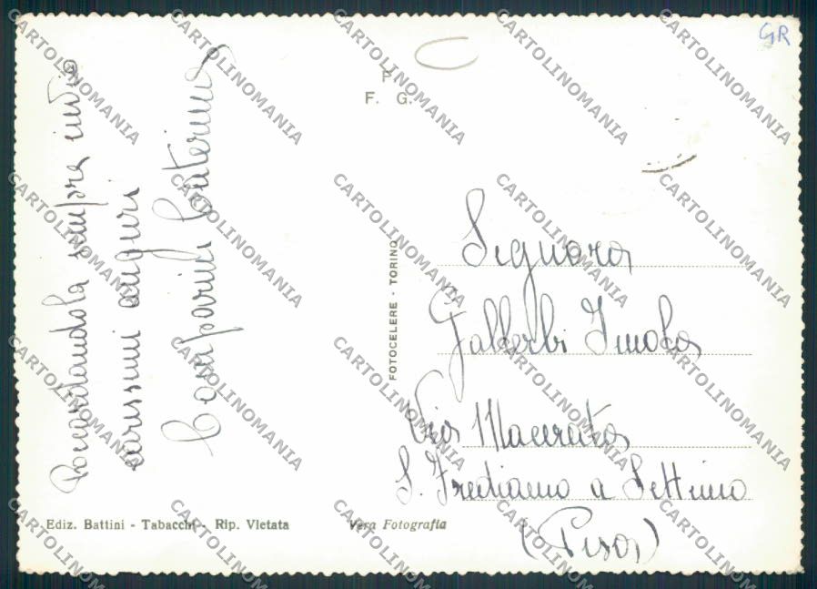 Grosseto Monterotondo Foto FG cartolina MV7344 – retro