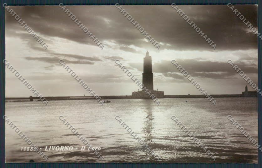 Livorno Città Faro Foto cartolina MV7357 – fronte