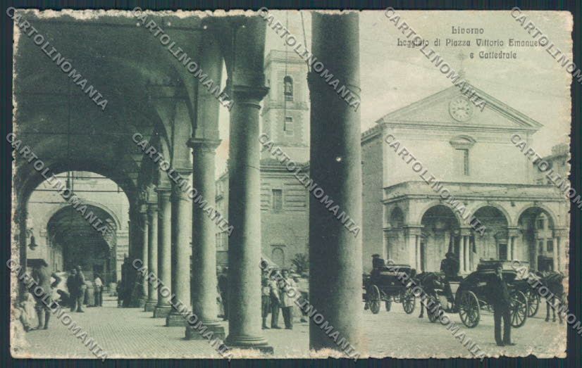 Livorno Città ABRASA cartolina MV7373 – fronte