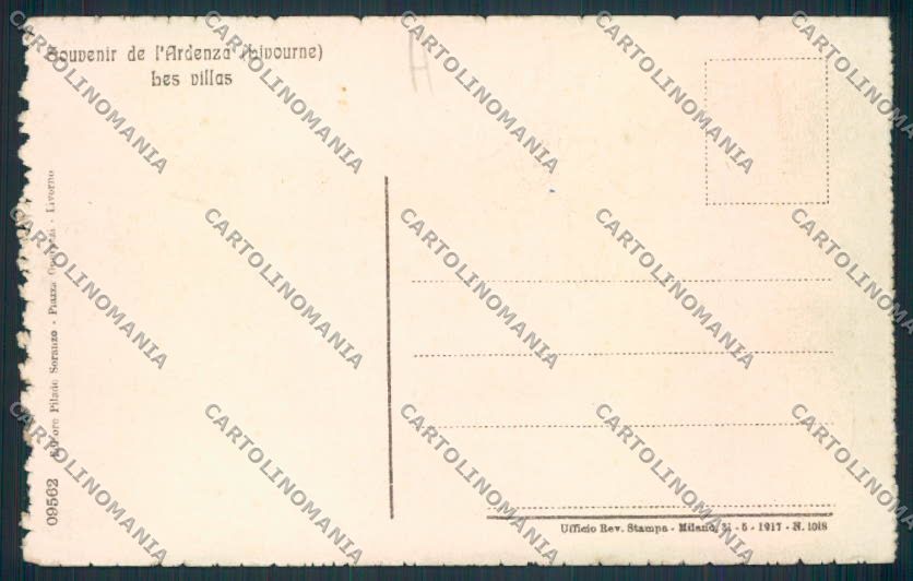 Livorno Ardenza cartolina MV7395 – retro