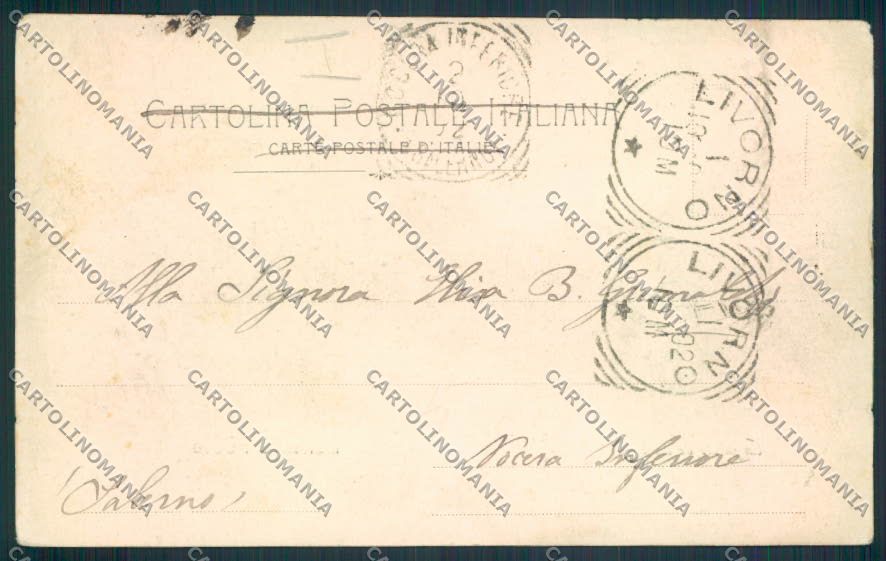 Livorno Città cartolina MV7407 – retro