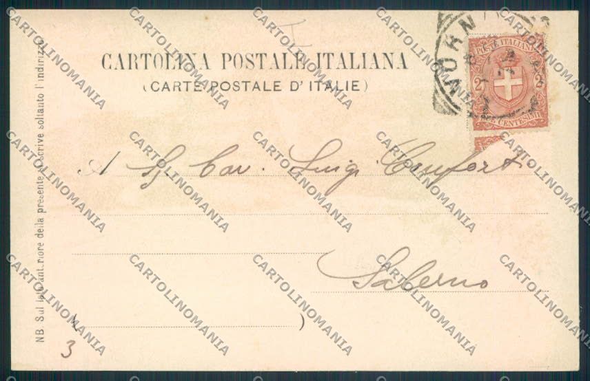 Livorno Città cartolina MV7408 – retro