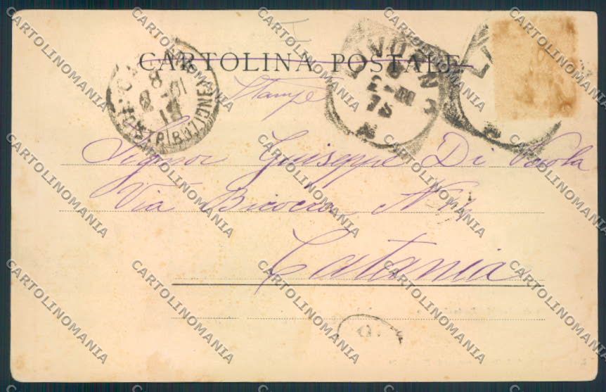 Livorno Città cartolina MV7410 – retro
