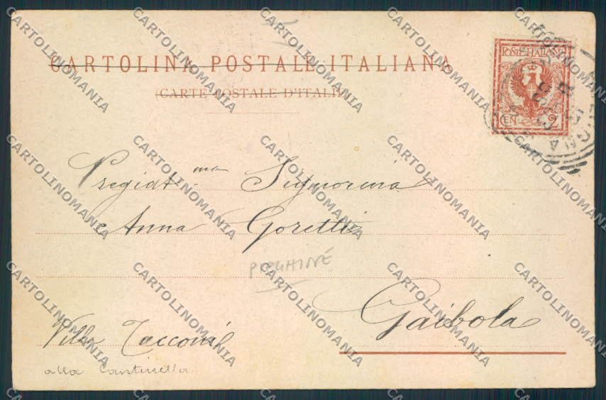 Livorno Città PIEGHINE cartolina MV7412 – retro