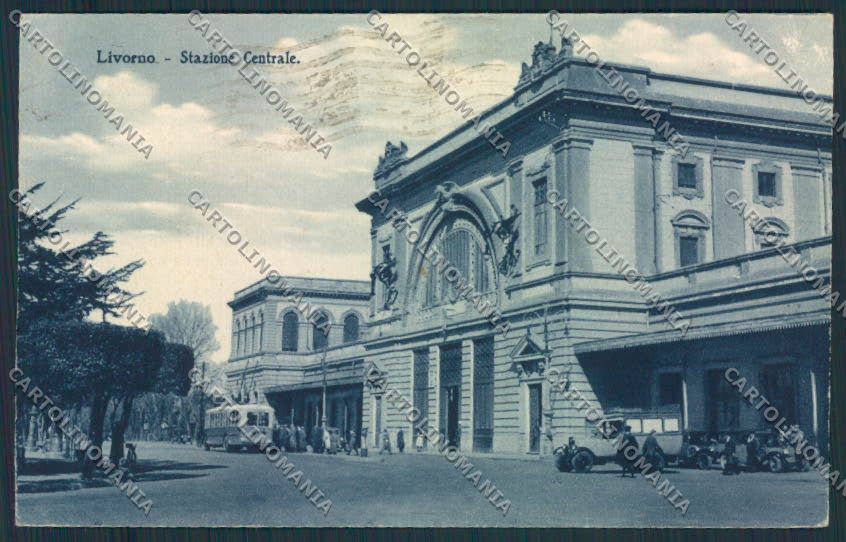Livorno Città Stazione cartolina MV7438 – fronte