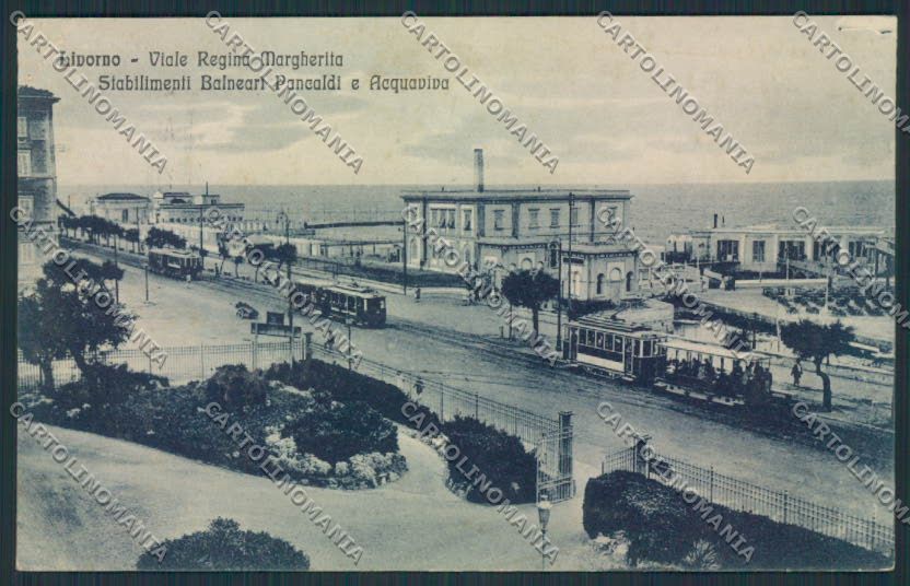 Livorno Città SCOLLATA cartolina MV7446 – fronte