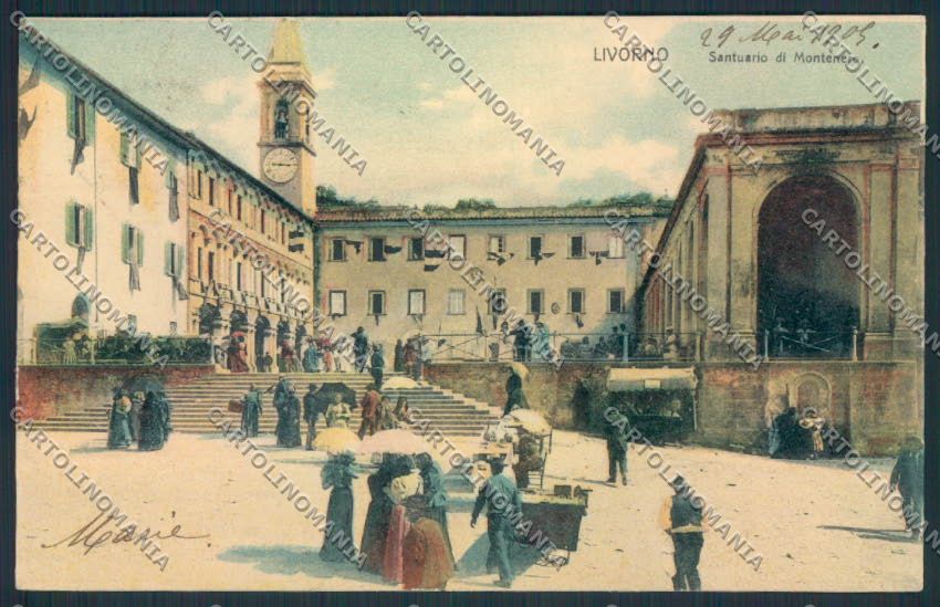 Livorno Montenero cartolina MV7475 – fronte