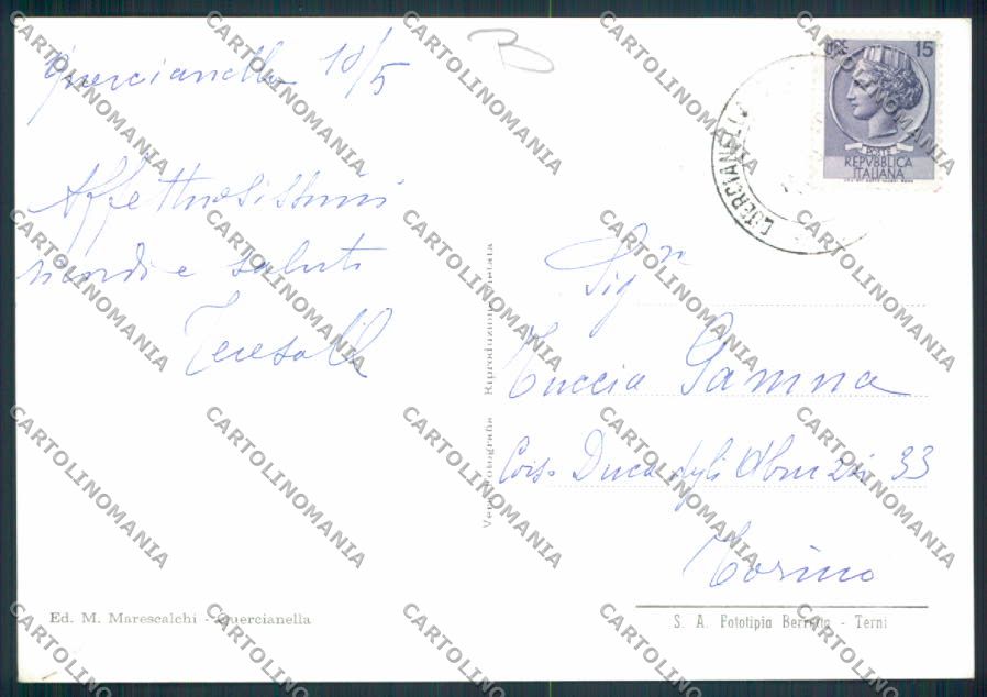Livorno Quercianella Foto FG cartolina MV7480 – retro