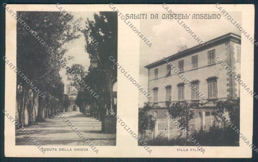 Livorno Castell'Anselmo Saluti da cartolina MV7496 – fronte