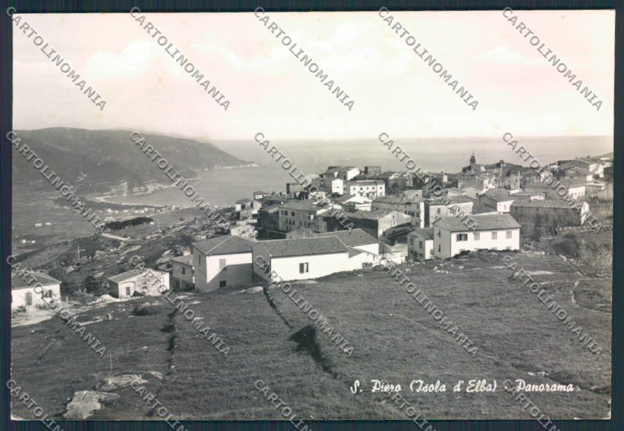 Livorno Isola d'Elba San Piero Foto FG cartolina MV7527 – fronte