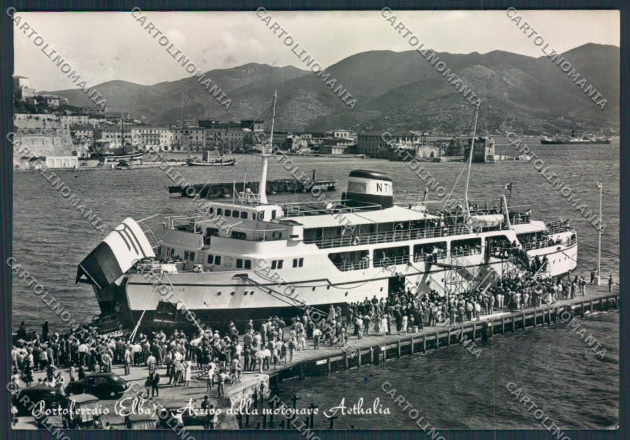 Livorno Isola d'Elba Portoferraio Foto FG cartolina MV7596 – fronte