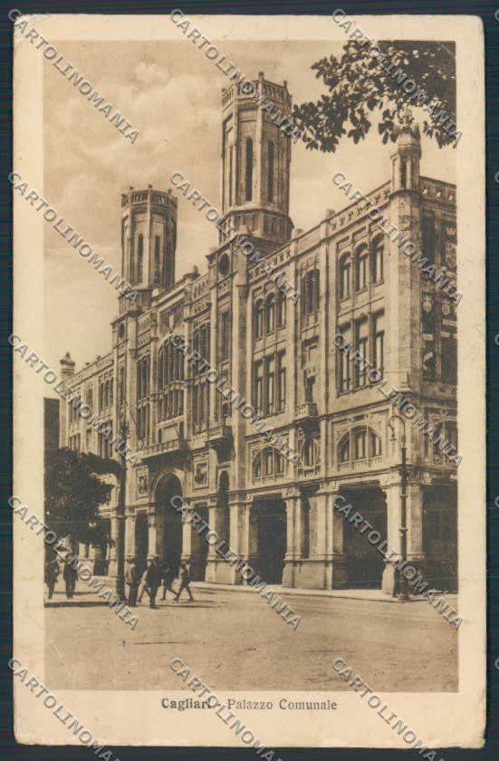 Cagliari Città PIEGHINE cartolina MV7606 – fronte