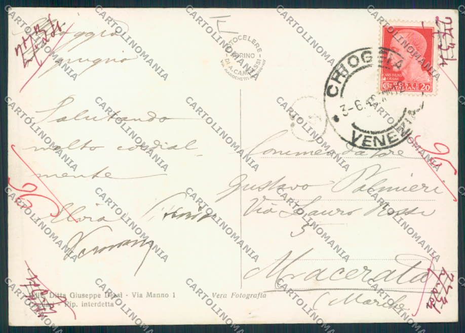 Cagliari Città Foto FG cartolina MV7633 – retro