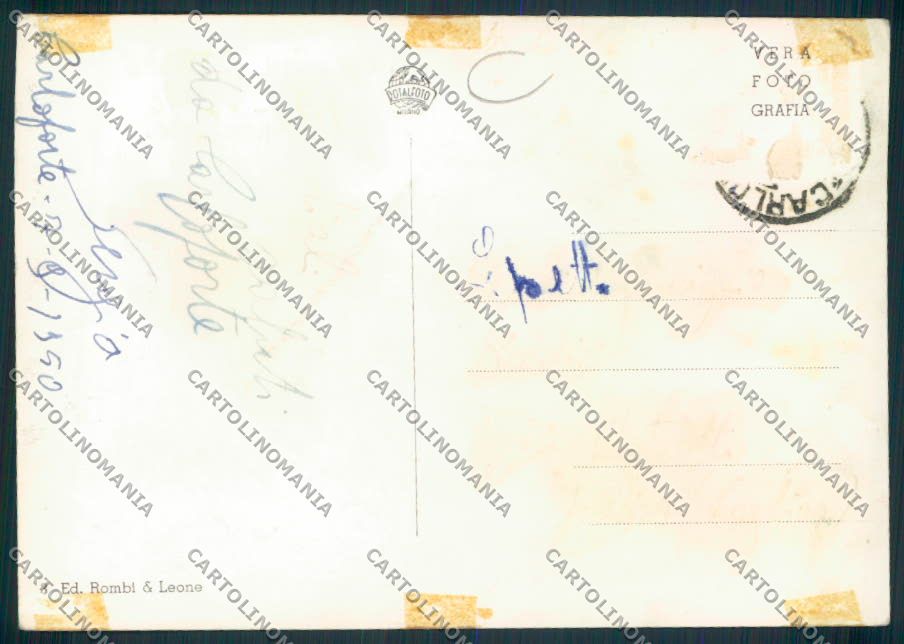 Cagliari Carloforte COLLA Foto FG cartolina MV7658 – retro