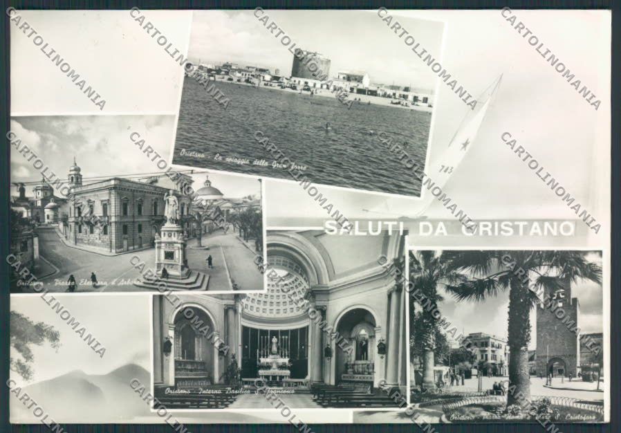 Oristano Città Foto FG cartolina MV7713 – fronte