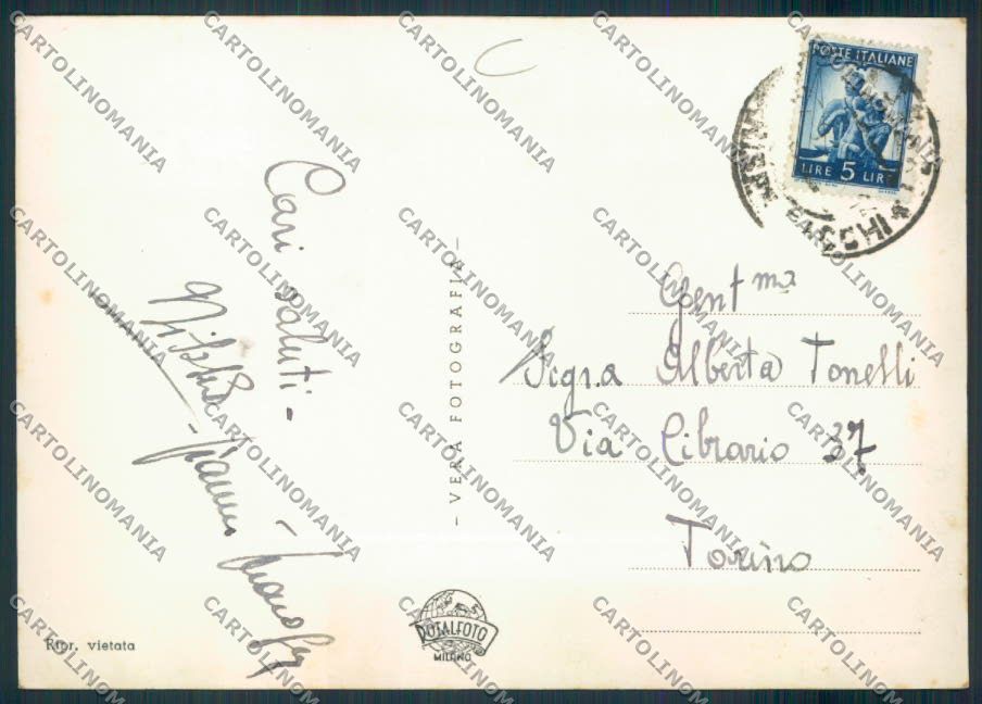 Sassari Città Foto FG cartolina MV7740 – retro
