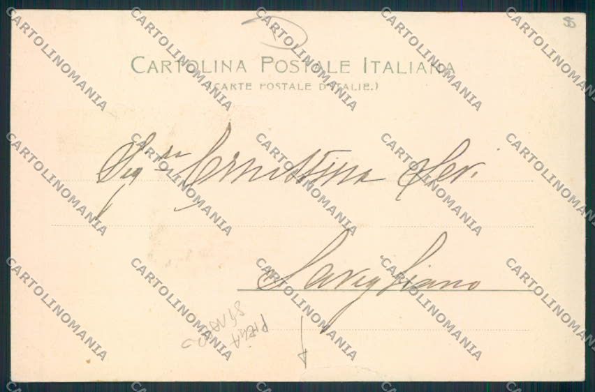 Sassari Tiesi Costumi PIEGA STRAPPO cartolina MV7745 – retro