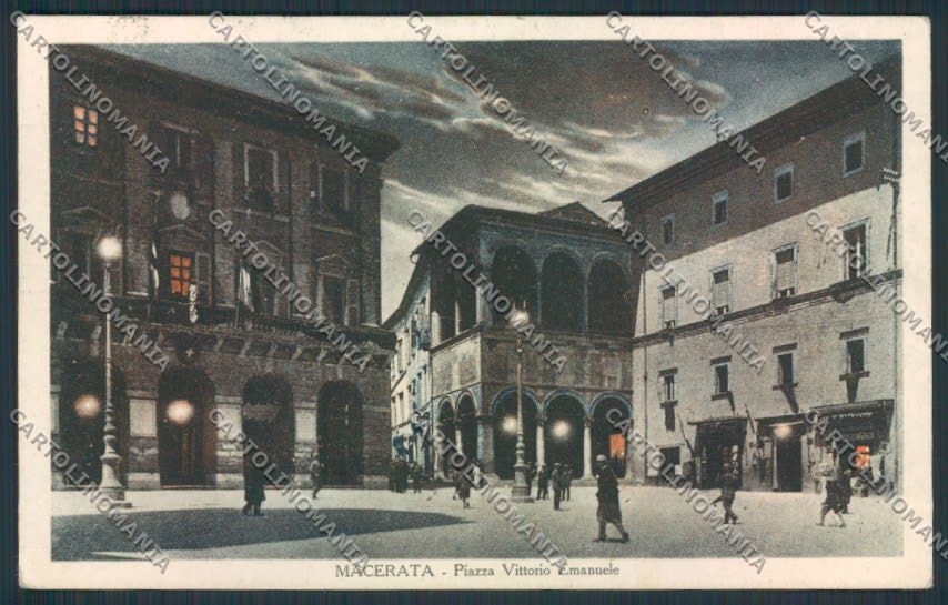 Macerata Città cartolina MV7786 – fronte