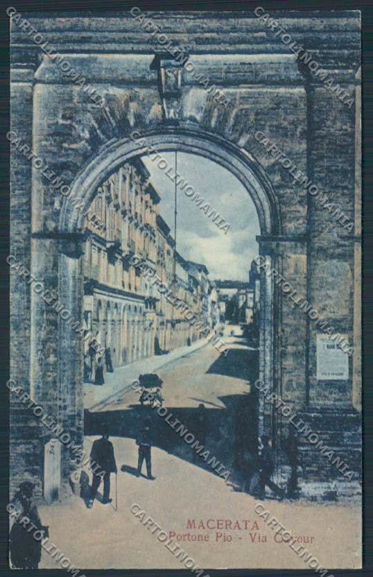 Macerata Città cartolina MV7789 – fronte