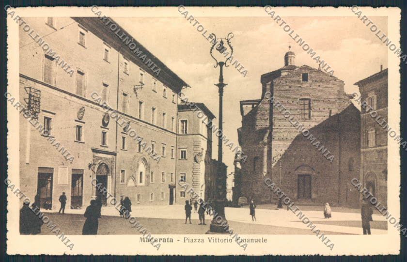 Macerata Città cartolina MV7797 – fronte