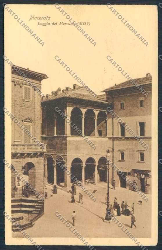 Macerata Città cartolina MV7801 – fronte