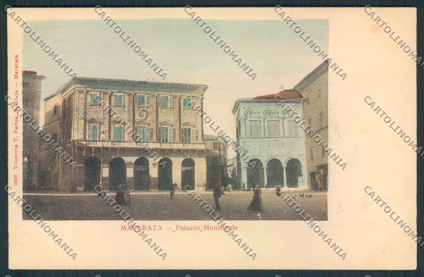 Macerata Città cartolina MV7807 – fronte