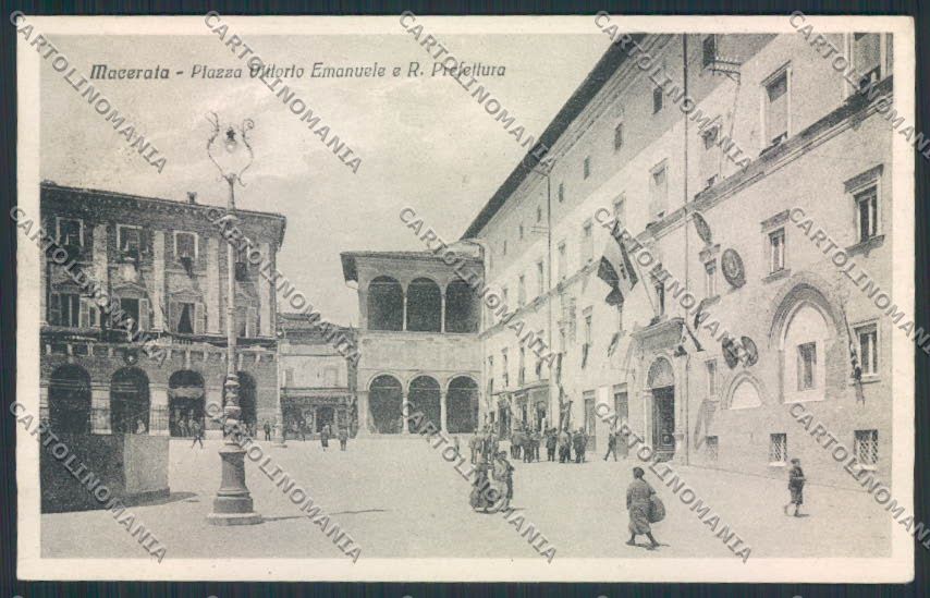 Macerata Città cartolina MV7809 – fronte