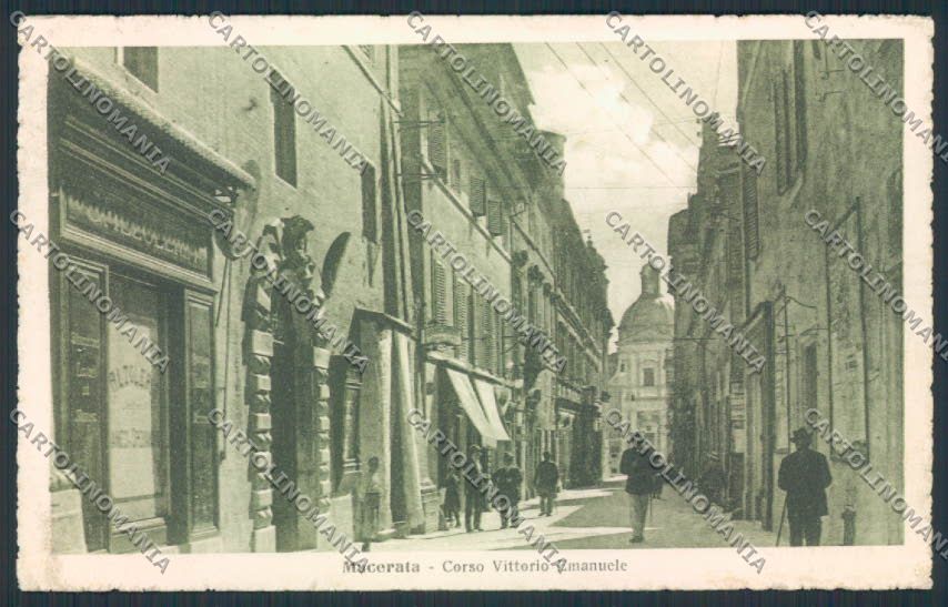 Macerata Città cartolina MV7810 – fronte