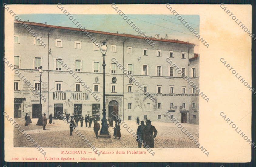 Macerata Città MACCHIA cartolina MV7816 – fronte