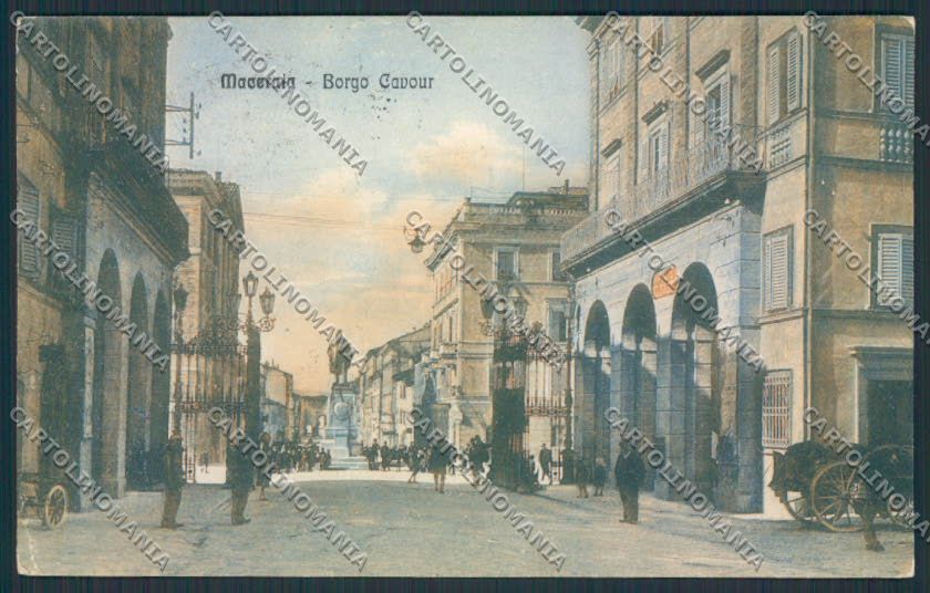 Macerata Città cartolina MV7817 – fronte