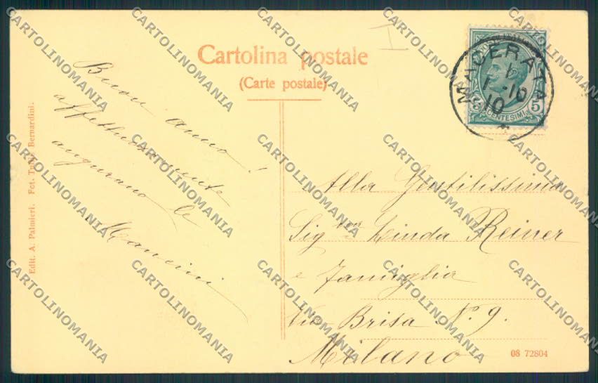 Macerata Città cartolina MV7818 – retro