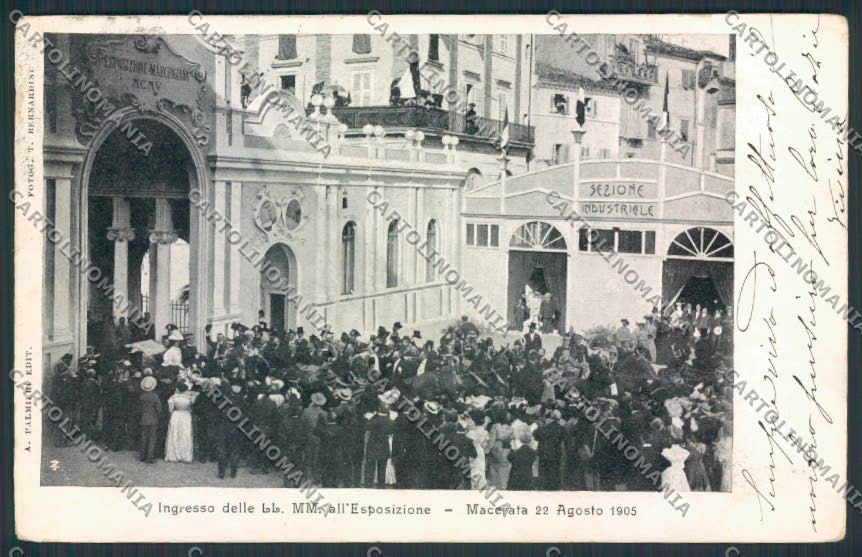 Macerata Città cartolina MV7833 – fronte
