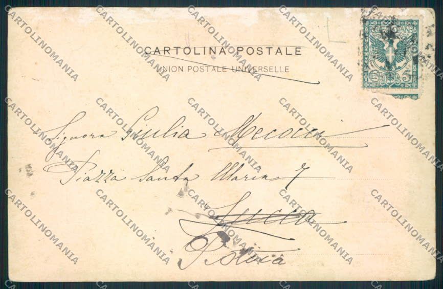 Macerata Città cartolina MV7833 – retro