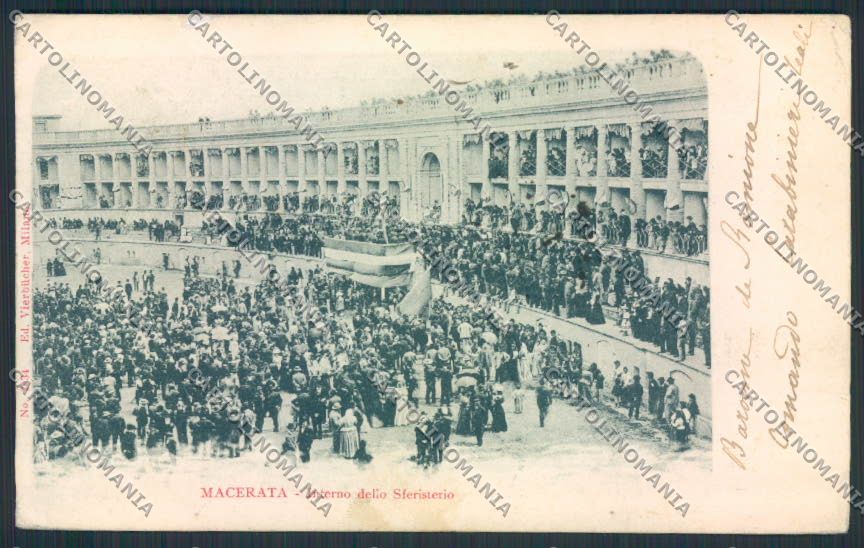 Macerata Città cartolina MV7837 – fronte