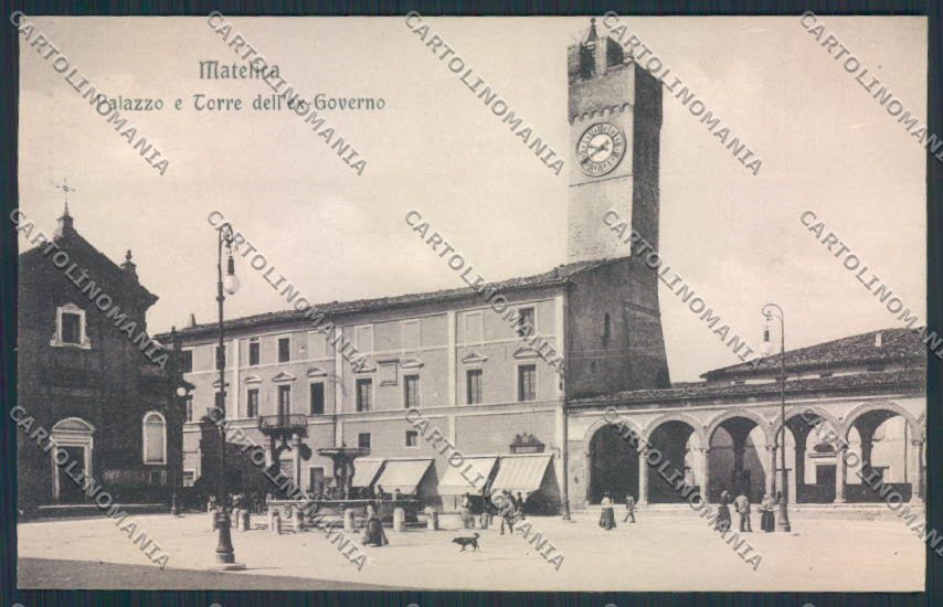 Macerata Matelica cartolina MV7850 – fronte